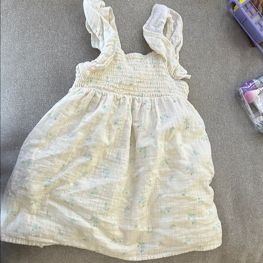 cat and jack  Cream Kids Dress